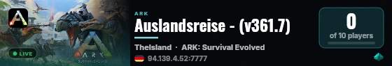 Auslandsreise - (v361.7) live status badge