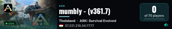 mumbly - (v361.7) live status badge