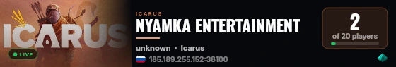 NYAMKA ENTERTAINMENT live status badge