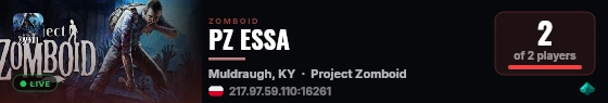 PZ ESSA live status badge