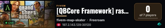 [QBCore Framework] rass kalb dev live status badge