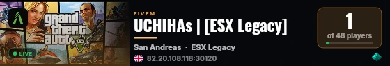 UCHIHAs | [ESX Legacy] live status badge