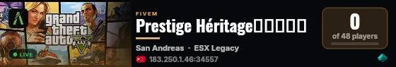 Prestige Héritage｜名望車坊 live status badge