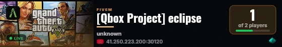 [Qbox Project] eclipse live status badge
