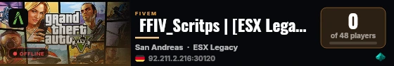  FFIV_Scritps | [ESX Legacy] live status badge