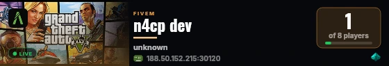 n4cp dev live status badge