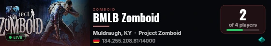 BMLB Zomboid live status badge