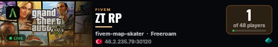 ZT RP live status badge