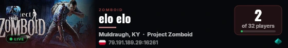 elo elo live status badge
