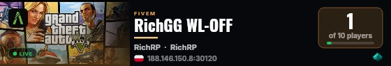 BitchGG WL-ON live status badge