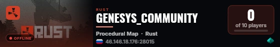 GENESYS_COMMUNITY live status badge