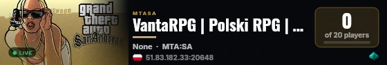 VantaRPG | Polski RPG | Prace Dorywcze | VC  | live status badge