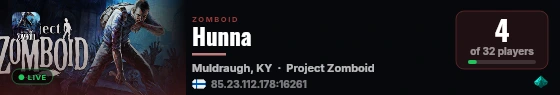 Hunna live status badge