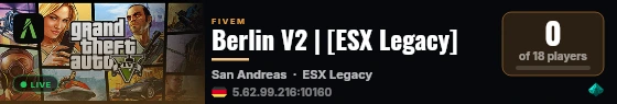 Berlin V2 | [ESX Legacy] live status badge