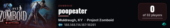 poopeater live status badge