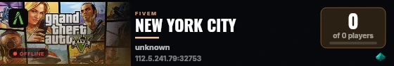 NEW YORK CITY live status badge