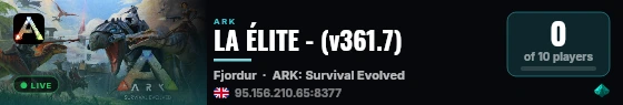 LA ÉLITE - (v361.7) live status badge