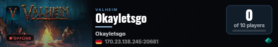 Okayletsgo live status badge