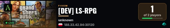 [DEV] LS-RPG live status badge