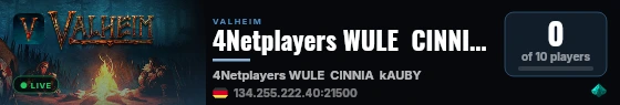 4Netplayers WULE  CINNIA  kAUBY live status badge