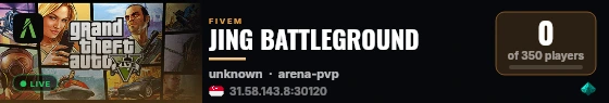 JING BATTLEGROUND  live status badge