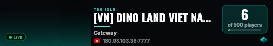 [VN] DINO LAND VIET NAM - VOIP live status badge