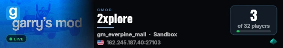 2xplore live status badge