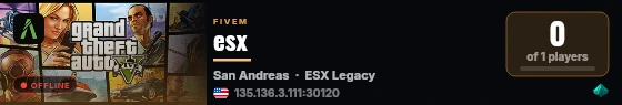 esx live status badge