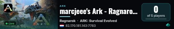marcjeee's Ark - Ragnarok - (v358.24) live status badge