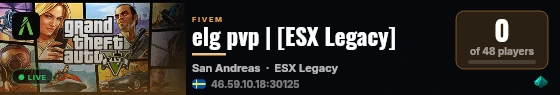 elg pvp | [ESX Legacy] live status badge