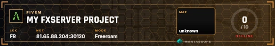 HUD badge preview