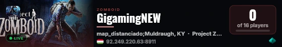 GigamingNEW live status badge