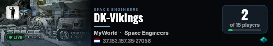 DK-Vikings live status badge