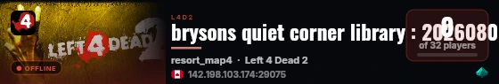 brysons quiet corner
library : 20260805 live status badge