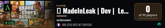 🚀 MadeInLeak | Dev |  Leak 🌀 live status badge