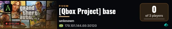 [Qbox Project] base live status badge