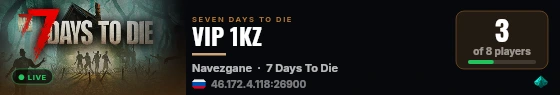 VIP 1KZ live status badge