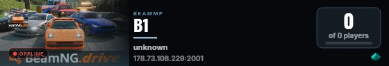 B1 live status badge