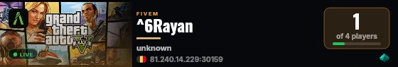 ^6Rayan live status badge