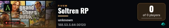 Soltren RP live status badge