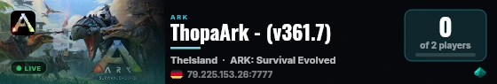 ThopaArk - (v361.7) live status badge
