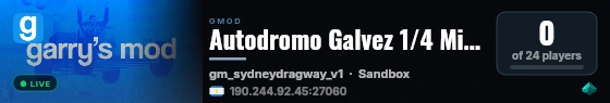 Autodromo Galvez 1/4 Milla | PICADAS | (EN DESARROLLO) live status badge