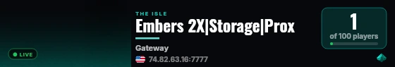 Embers 2X|Storage|Prox live status badge