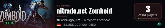 nitrado.net Zomboid live status badge