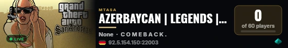 AZERBAYCAN | LEGENDS | CLUB live status badge