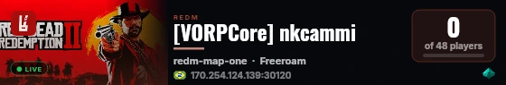[VORPCore] nkcammi live status badge