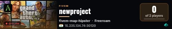 newproject live status badge