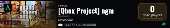 [Qbox Project] ngm live status badge