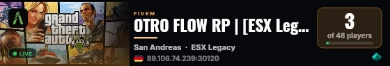 OTRO FLOW RP | [ESX Legacy] live status badge