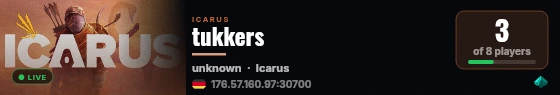 tukkers live status badge